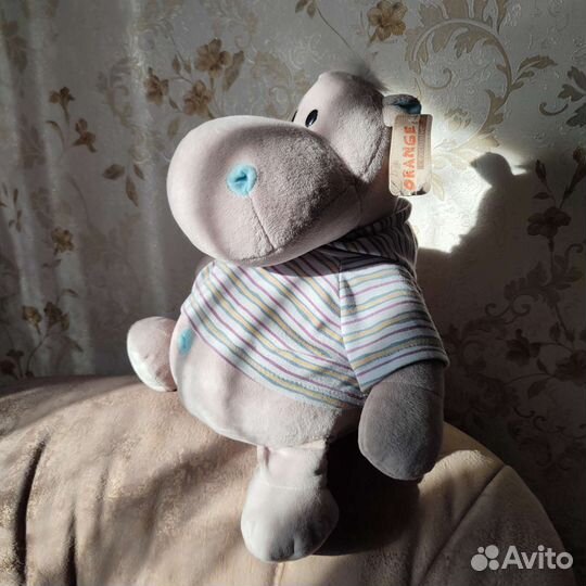 Игрушка бегемот новый