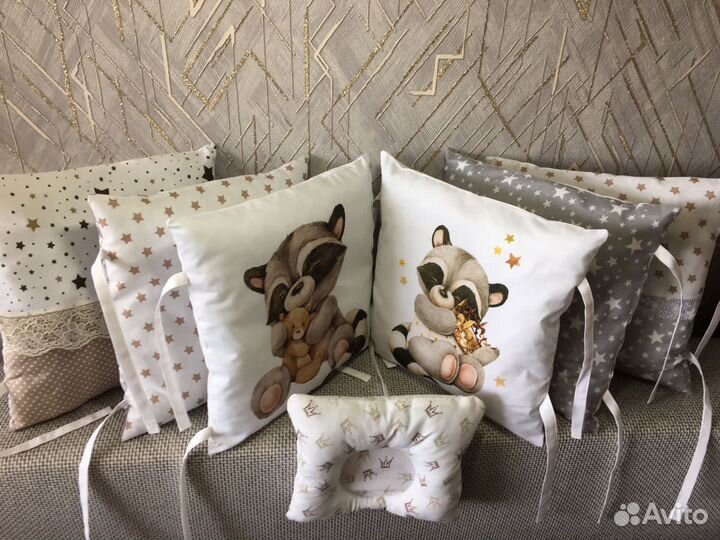 Бортики в кроватку