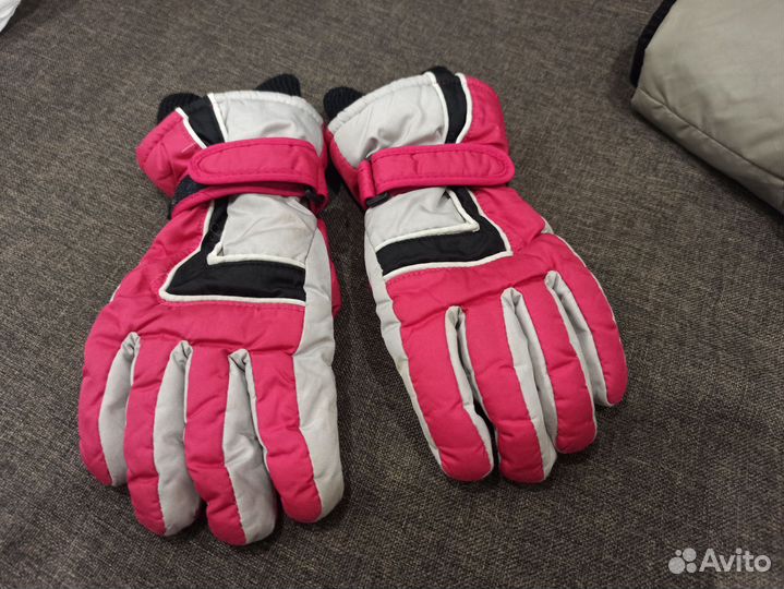 Варежки краги зимние для девочки