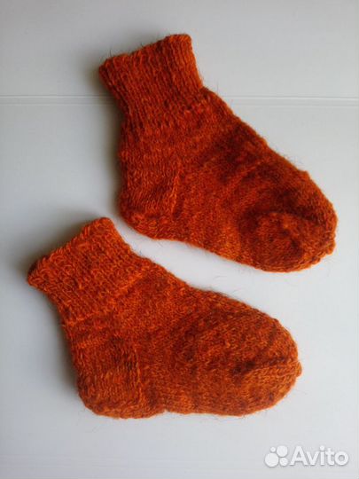 Носки вязаные шерстяные новые