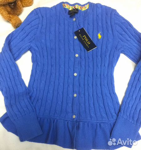 Кардиган новый Polo Ralph Lauren оригинал 12-14