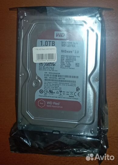 HDD Western Digital Red 1Tb