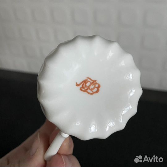 Кофейная чашка, блюдце Лфз