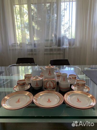 Сервиз олимпиада 1980