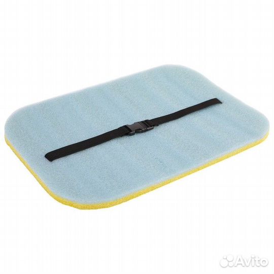 Коврик с креплением резинка, с фольгой, р. 40 х 27