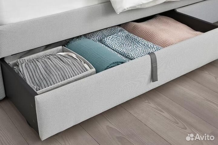 Gladstad IKEA 104.984.24 Ящики под кровать (200) Серый