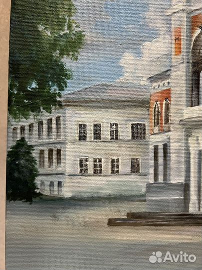 Картина маслом (живопись) «Ульяновск»