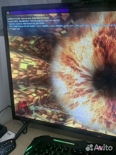 Sapphire pulse rx580 8g новый