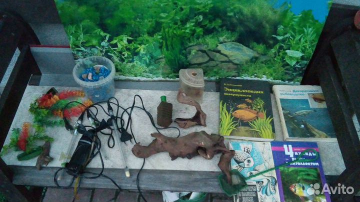 Набор для рыб коряги, воздух, обогреватели, воздух