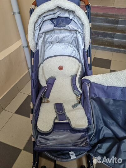 Детские санки коляска Ника 7.8