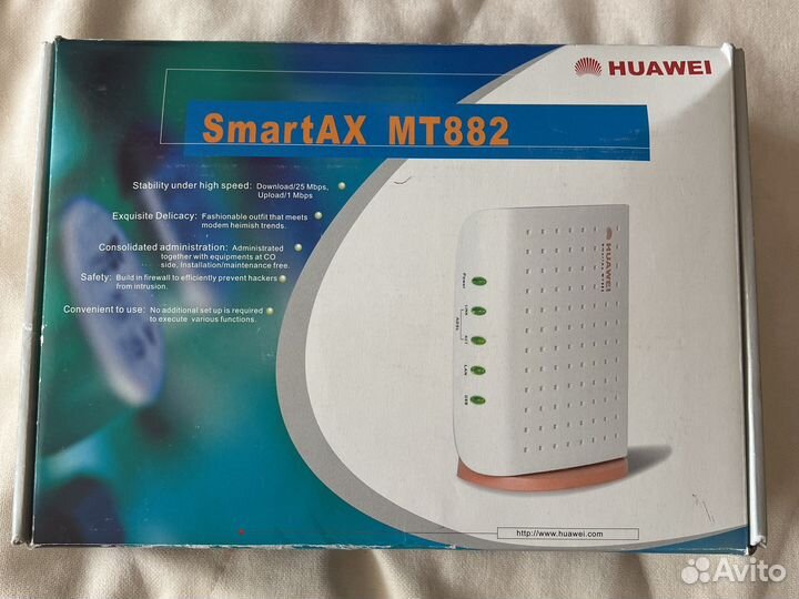 Adsl модем Huawei SmartAX MT882