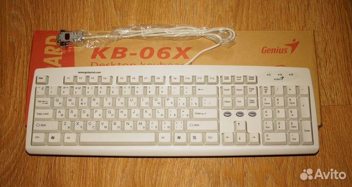 Клавиатура Genius KB-06XE (K627, DB9, PS/2)