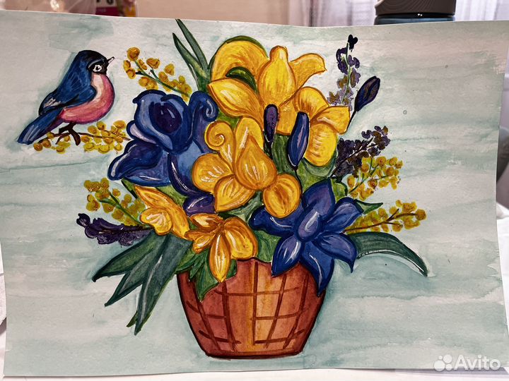 Рисунки в сад и школу