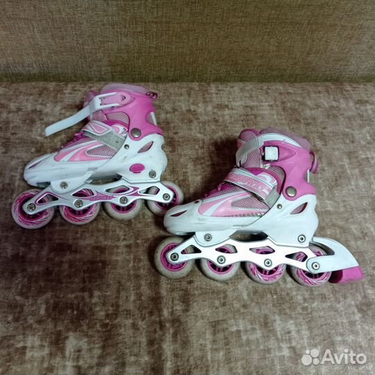 Роликовые коньки детские раздвижные