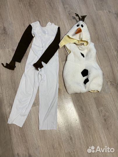 Костюм снеговика Олаф 98,104