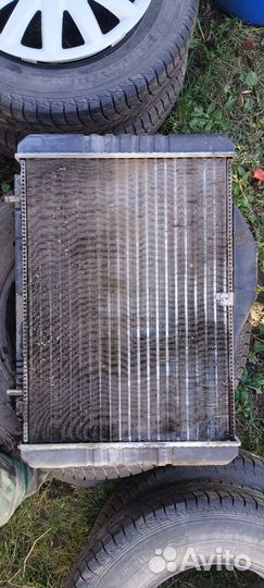 Радиатор охл двс газель