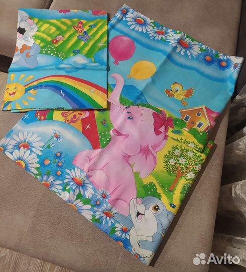 Детское постельное белье новое