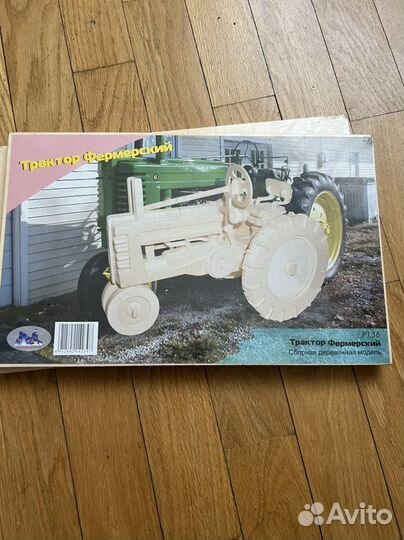 Сборная модель деревянная. Конструктор