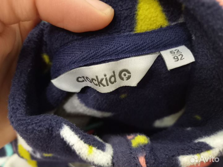 Флисовая кофта crockid 86-92