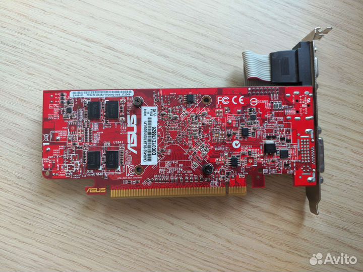 Видеокарта Asus EAH6450 silent DI 1GB DDR3