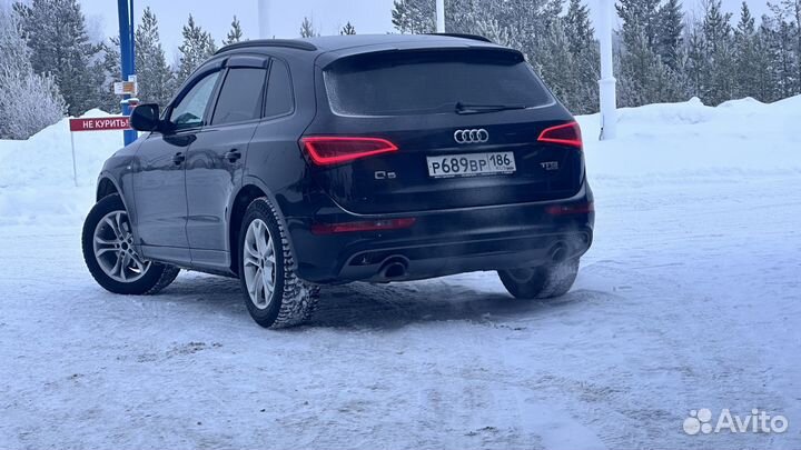 Заднее стекло на Audi Q5 Установка 1ч