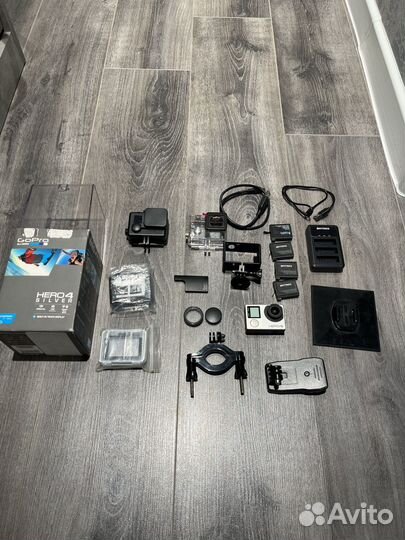 Экшн камера GoPro Hero 4 silver