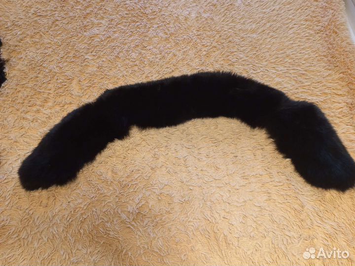 Меховой воротник песец