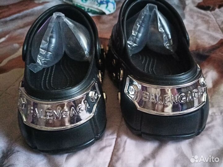 Сабо женские crocs на платформе 36