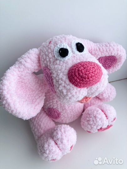 Игрушка собачка ручная работа