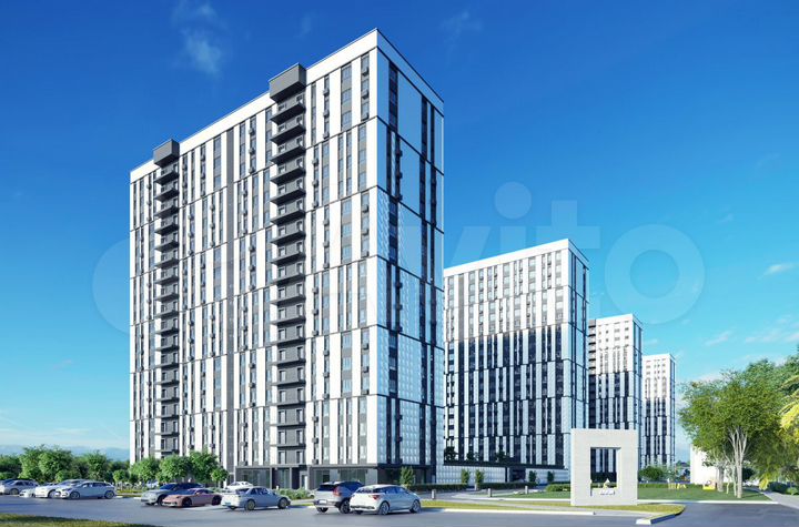 2-к. квартира, 46,2 м², 18/19 эт.