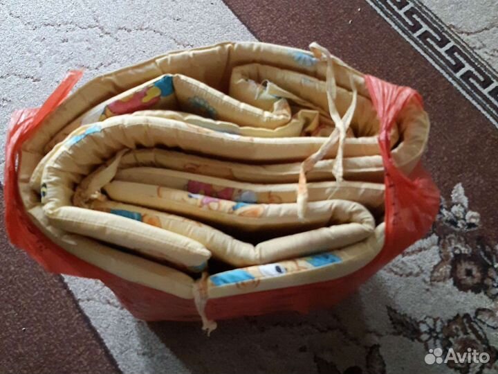 Бортики в детскую кроватку бу