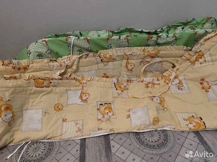 Бортики в кроватку