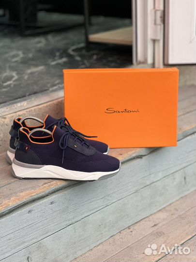 Кроссовки летние Santoni