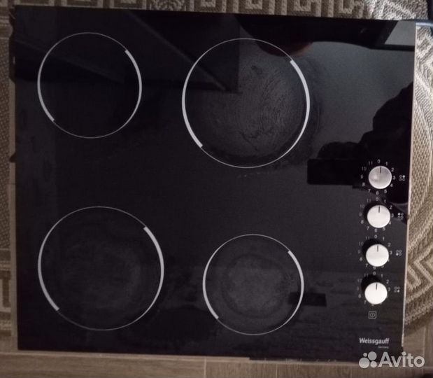 Варочная панель электрическая Weissgauff HV 640 BK