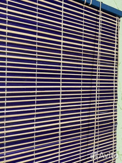 Жалюзи 70 бамбуковые новые