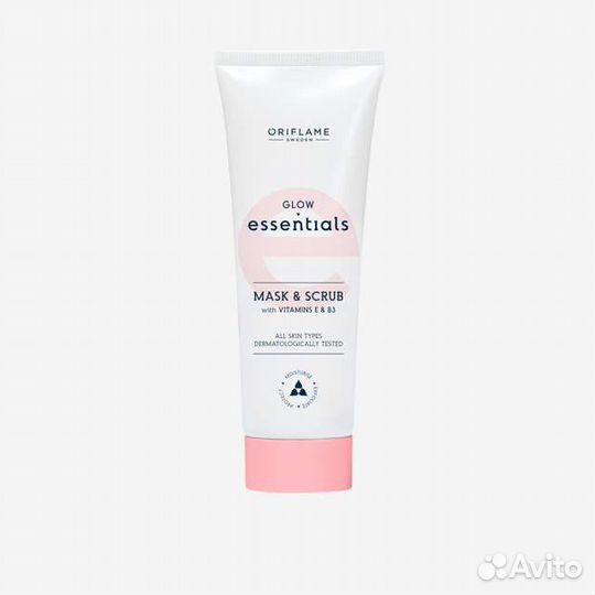 Маска-скраб 2 в 1 Glow Essentials