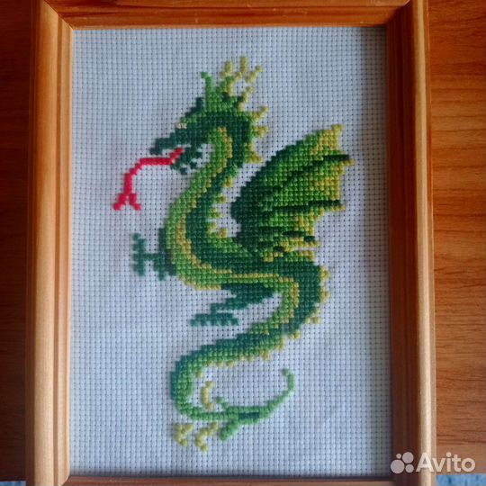 Вышивка крестом. Ручная работа - Лунный кот