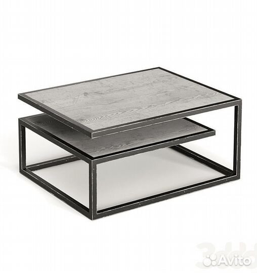 Стол в стиле лофт