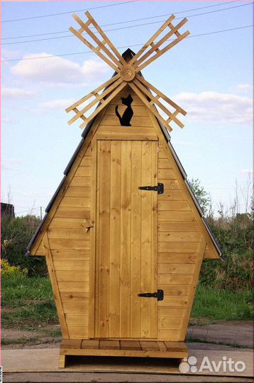 Дачный туалет с установкой Ш545