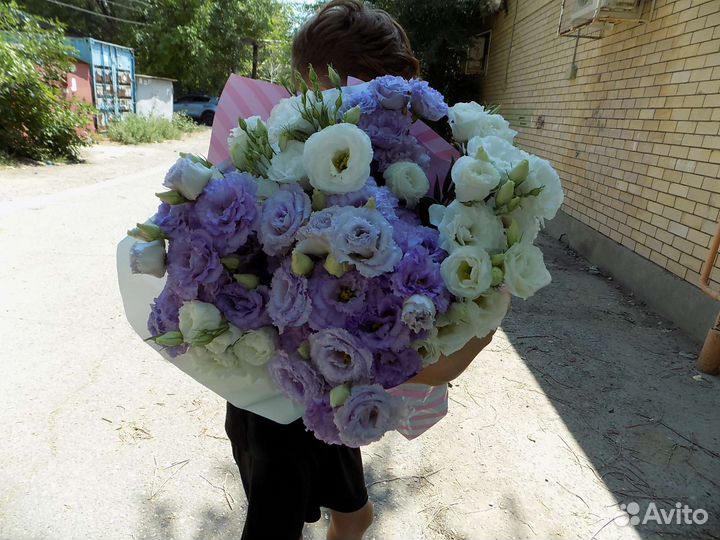 Эустома. Букеты. Композиции