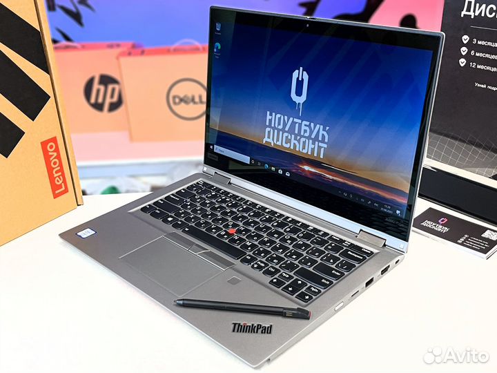 2-в-1 ThinkPad X390 Yoga i7-8565U 16GB 512SSD тач