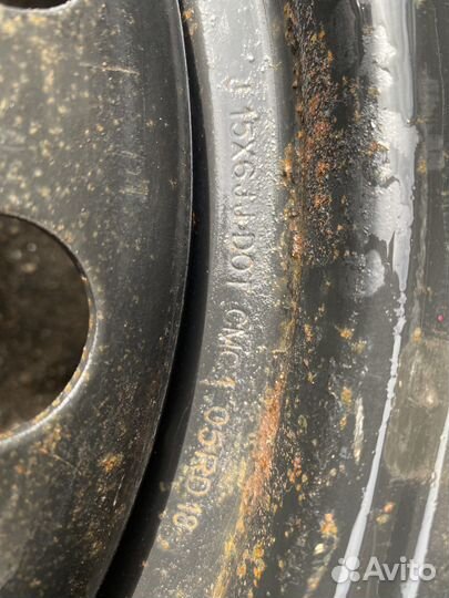 Штампованные диски 15р