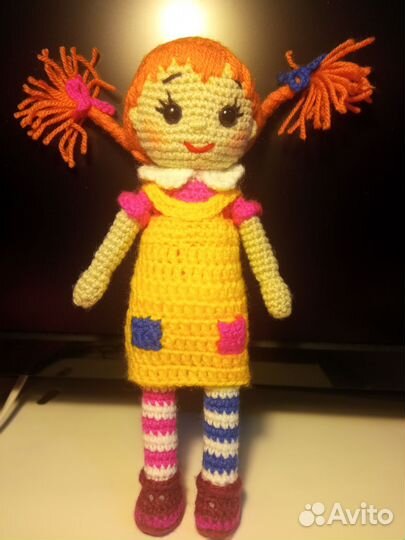 Куклы вязанные ручной работы