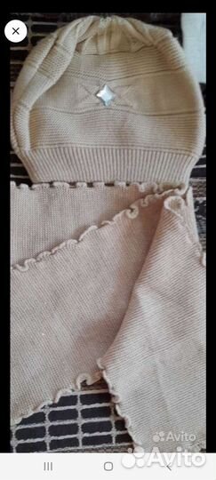 Шапка, шарфик, платок