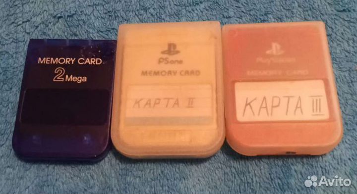 Карта памяти для Sony PlayStation One PS One PS1