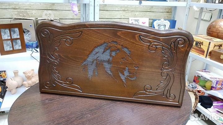 Нарды резные 