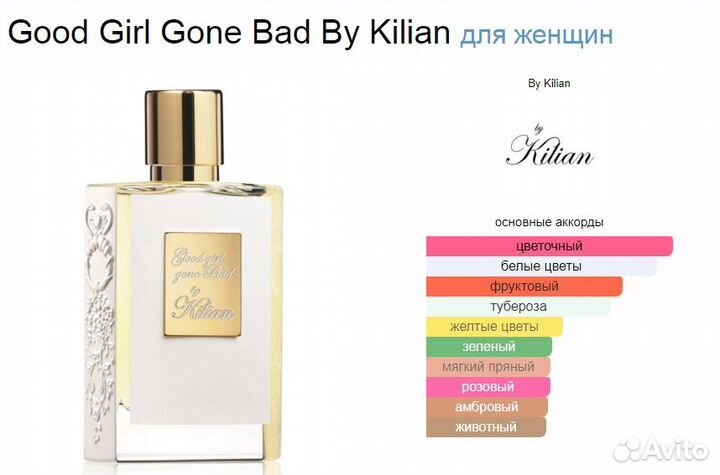 Парфюм Kilian Good Girl Gone Bad 60мл - Тестер ОАЭ