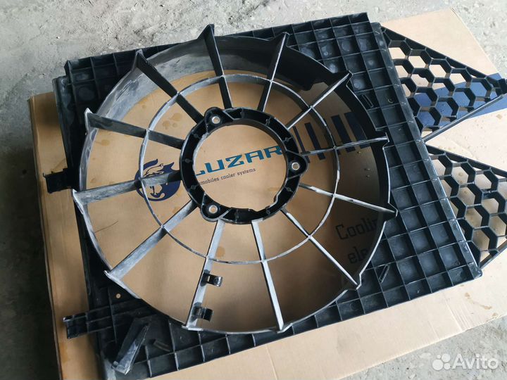 Кожух вентилятора на volkswagen polo 2011-2020