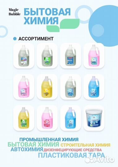 Бытовая химия оптом. Гель для стирки и посуды