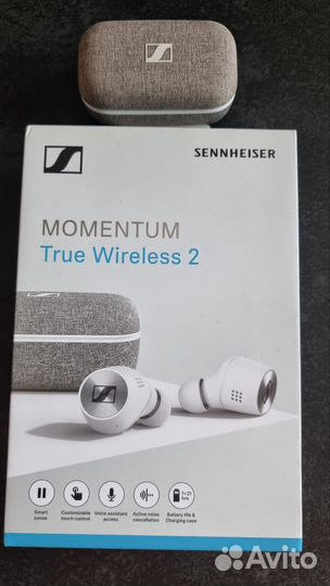 Наушники sennheiser momentum true wireless 2